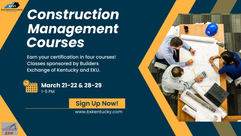 EKU Construction Management Courses
